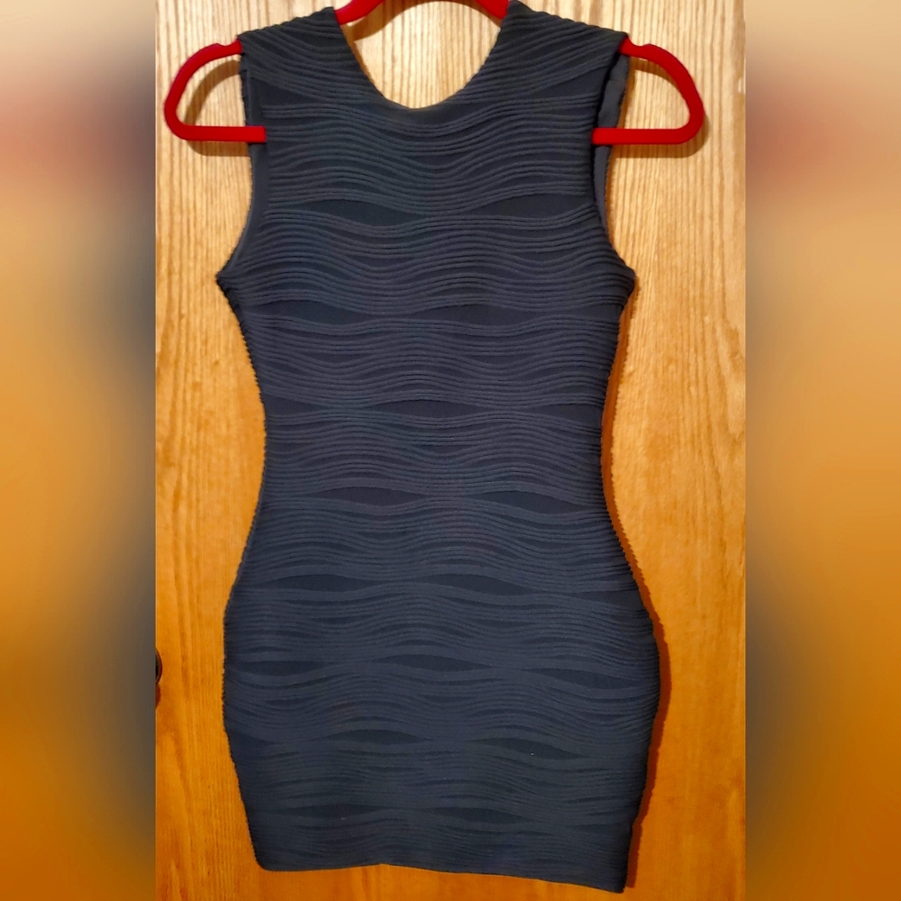 Sexy reversible little black dress